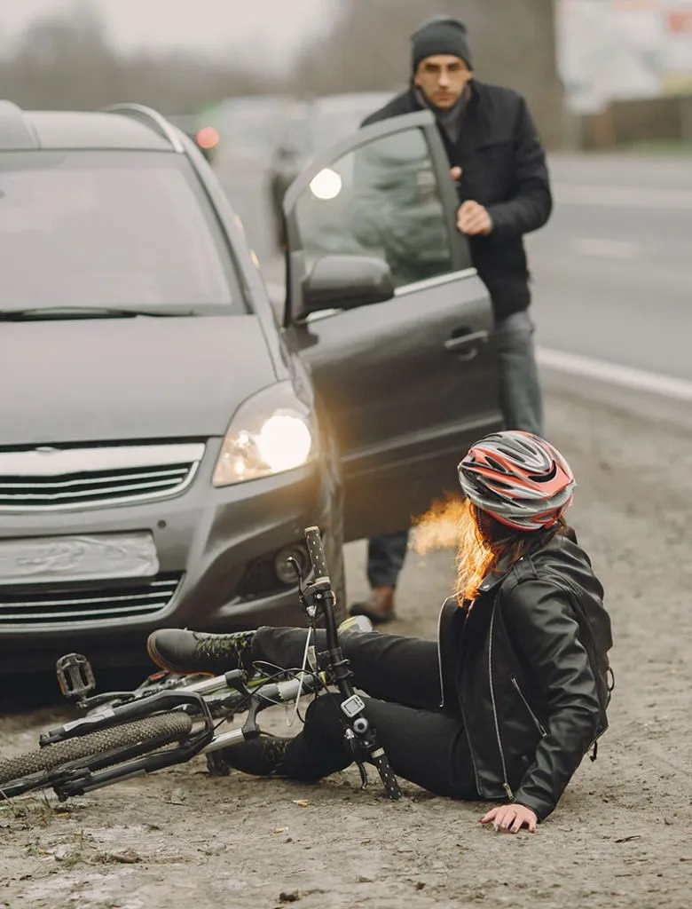 caida ciclista accidente de trafico