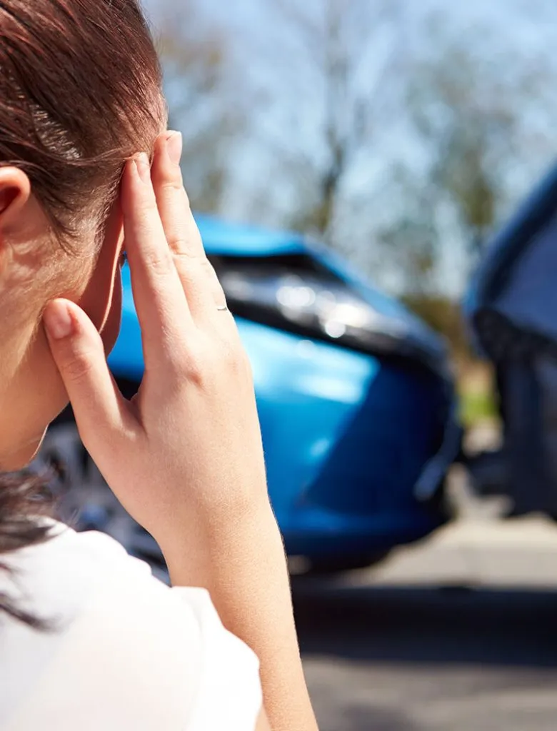 dolor de cabeza tras accidente de trafico